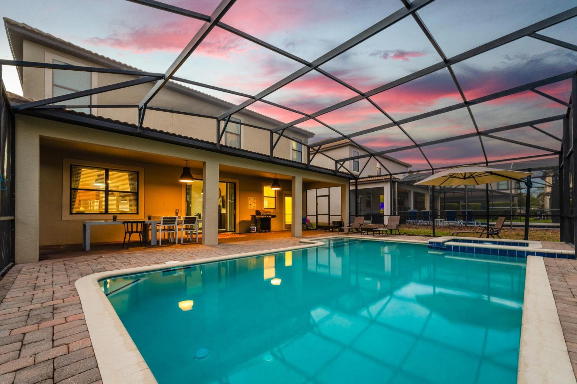 Heated Pool + Free Waterpark + Lazy River + Grill 대번포트 외부 사진